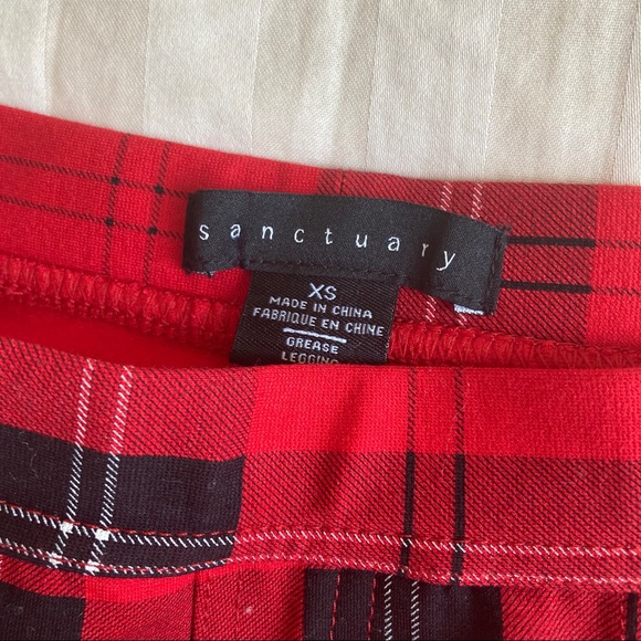 Anthropologie tartan plaid leggings from Sanctuary - Picture 7 of 13